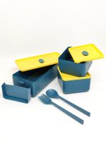 ظرف غذا 3 تکه 1400mil - تصویر 2