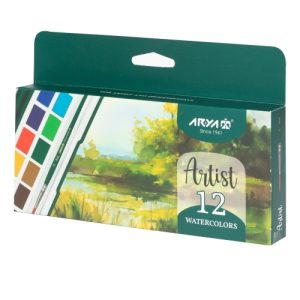 آبرنگ 12 رنگ آرتیست آریا