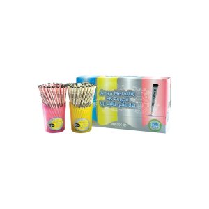 مداد مشکی متالیک آریا ( 144 عددی )