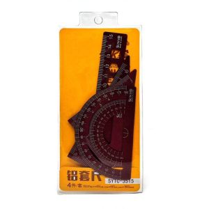 ست نقاله گونیا خط کش فلزی کد 3515