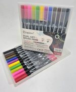 ماژیک 12 رنگ 2 سر براش دار - تصویر 2