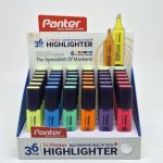 ماژیک فسفری(هایلایتر) 36 عددی پنتر