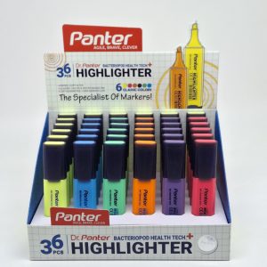 ماژیک فسفری(هایلایتر) 36 عددی پنتر