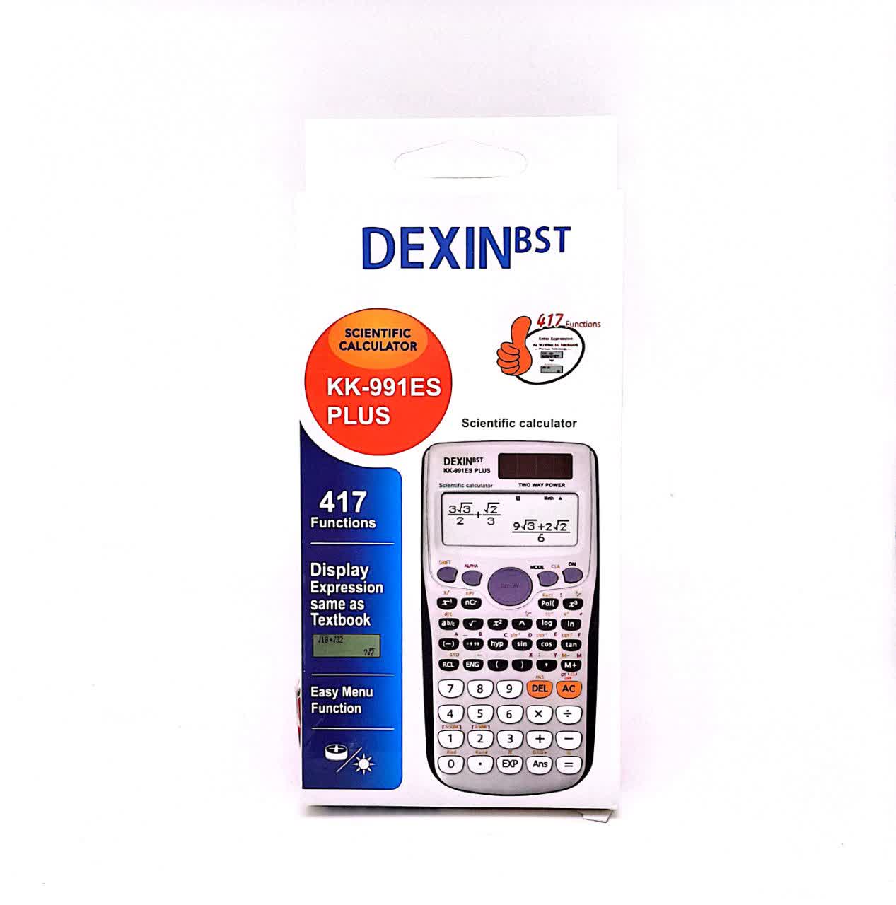 ماشین حساب مهندسی DEXIN کد KK_991ES_PLUS