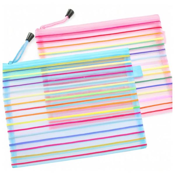 پوشه زيپ دار توري A5 - تصویر 2