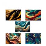 پوشه دکمه دار كلاسيك عرش A4 - تصویر 2