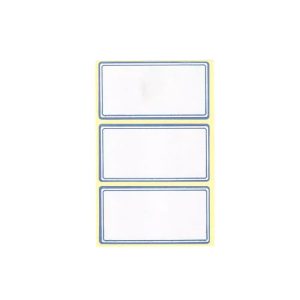 برچسب دورآبی(100 عددی)