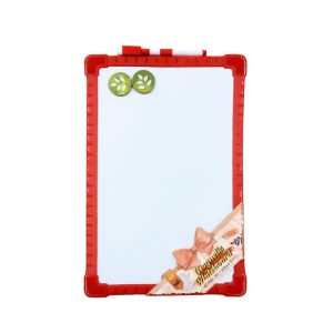 تخته وایت برد 20*30 مغناطیسی با طرح مگنت برگ