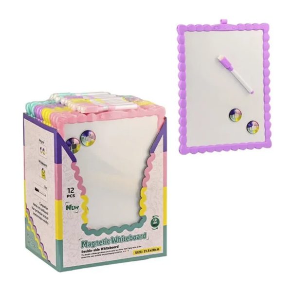 تخته وایت برد 21.5*28 مغناطیسی با طرح مگنت لایک - Image 2
