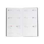 تقویم جیبی چرم جلد سخت کلیپس کد 9254 سایز 8*15 - تصویر 2