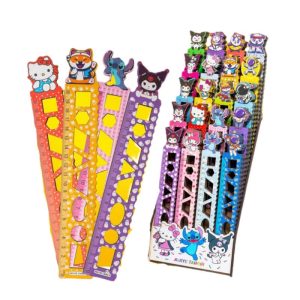 خط كش 20سانت شابلون دار فانتزي آواي تحرير كد 24 (استندي 120 عددي )