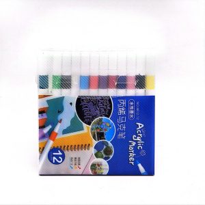 ماژیک 12 رنگ اکرولیک کد 881212