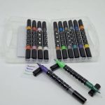 ماژیک  دوسر 12 رنگ اكليلی کد 225 - تصویر 3