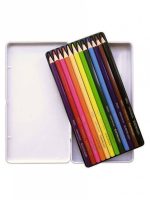 مداد رنگی 12 رنگ فلزی ACMELIAE - تصویر 2