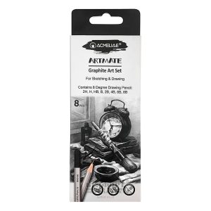 ست مداد طراحی جعبه مقوایی ACMELIAE