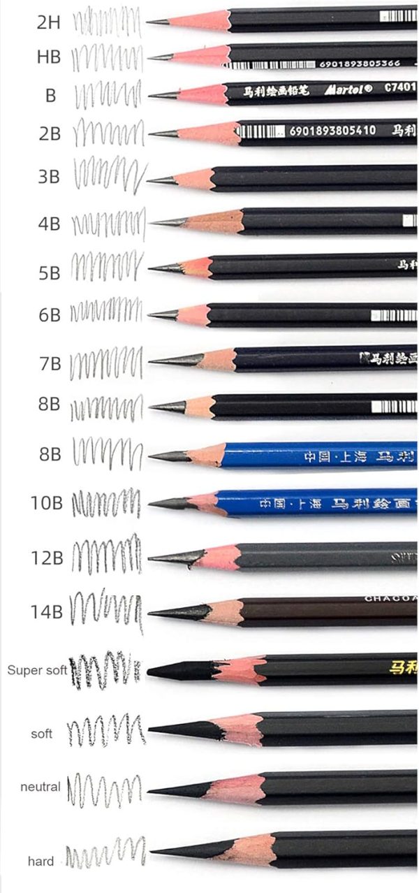 مداد طراحی B12 ماریس(12 عددی) - تصویر 2