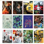 کلاسور 160 برگ جلد سخت 26 حلقه سایه روشن - تصویر 2