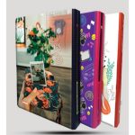 کلاسور 160 برگ جلد سخت 26 حلقه سایه روشن