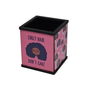 جا قلمی چوبی فانتزی