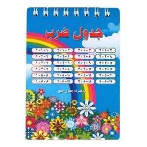 دفترچه سیمی ضرب سایز 1/16