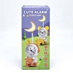 ساعت و چراغ مطاله فانتزی کد 3412