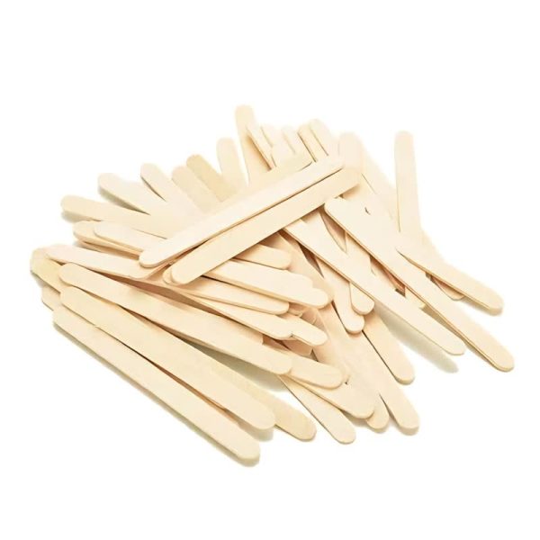 چوب بستنی باریک (50 عددی) - تصویر 2