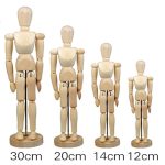 آدمک چوبی 20Cm - Image 2