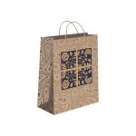 پاکت کادویی 4 کرافت طرح دار سایز 20*32