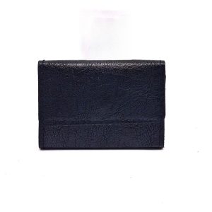 کیف کارت چرم دکمه مخفی کد 7