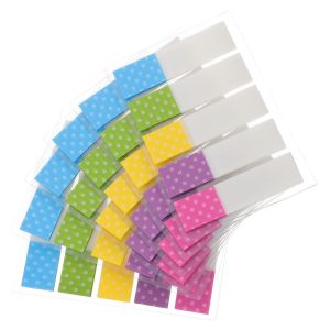 یادداشت سرچسب دار (استیک نوت) فانتزی خالدار (5 عددی)