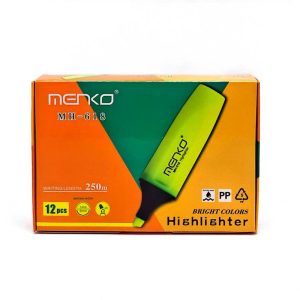 ماژیک فسفری(هایلایتر) تک رنگ MNEKO