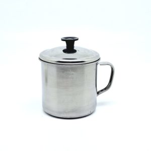 لیوان استیل درب دار