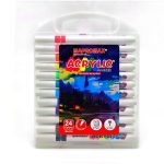 ماژیک اکریلیک 24 رنگ قلمی MAPROMAX  کد MA124