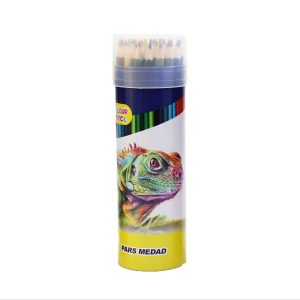 مداد رنگی 24 رنگ استوانه پارس (6 بسته)