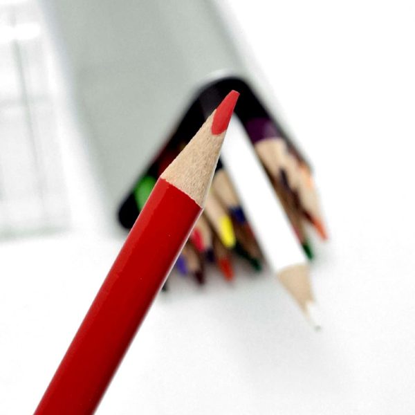 مداد رنگی 24 رنگ استوانه Tip Top (6 بسته) - تصویر 3