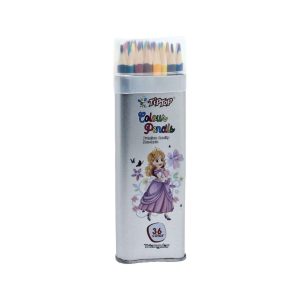 مداد رنگی 36 رنگ استوانه Tip Top (4 بسته)