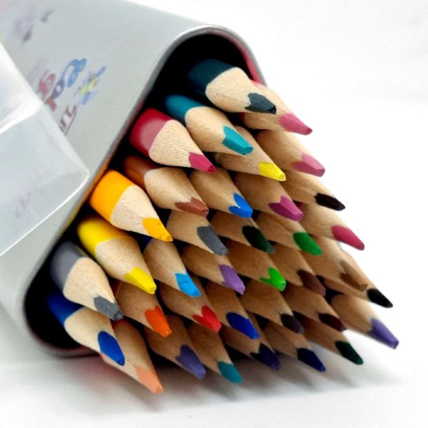مداد رنگی 36 رنگ استوانه Tip Top (4 بسته) - تصویر 2