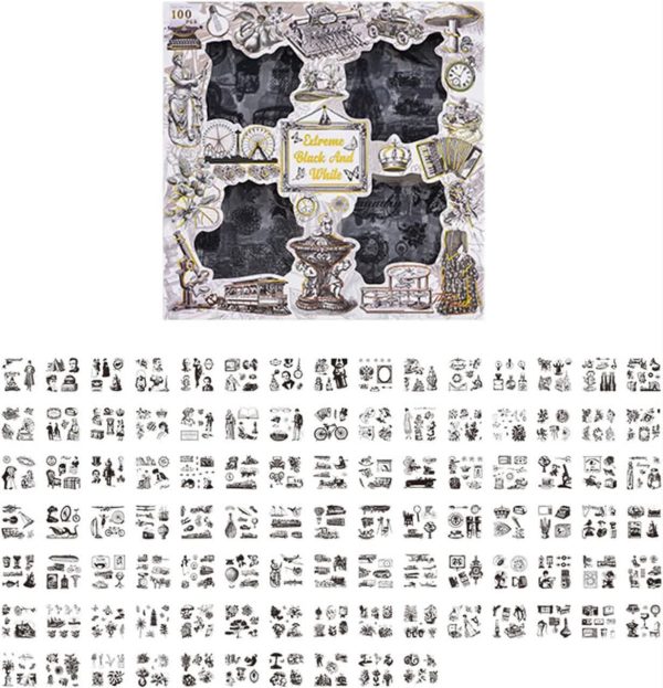 برچسب جعبه دار کد JZHB 101 - تصویر 2