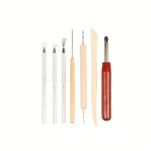 ست ابزار 7 تکه سفال POTTERY TOOLS