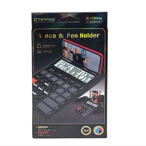 ماشین حساب جاخودکار و جاموبایلی دار CTIFREE UL170PH-BK