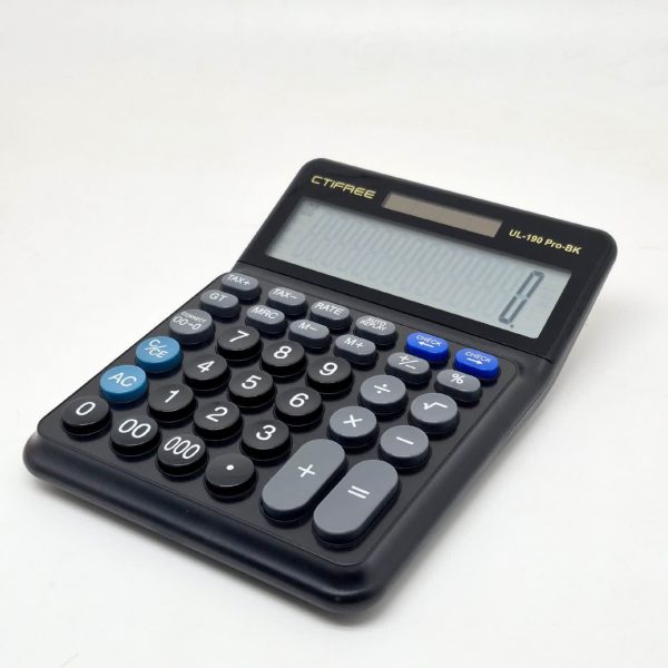 ماشین حساب CTIFREE UL-190-PRO-BK - Image 2