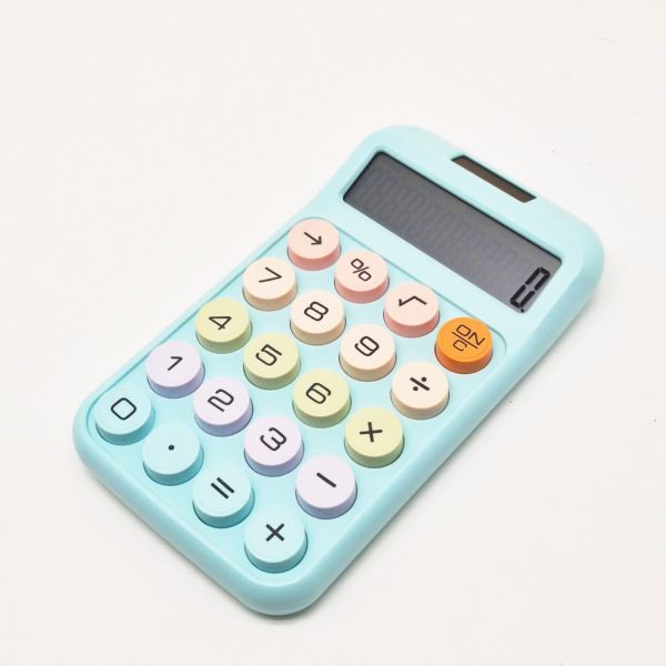ماشین حساب رنگی کد ZN_806 - تصویر 2
