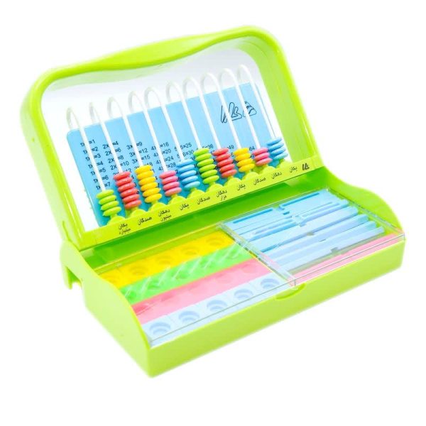 چرتکه 10 میل کارا (همراه با چینه و چوب خط) - تصویر 2