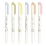 استند ماژیک فسفری عطری (هایلایتر) MILDLINER برند ZEBRA (180 عددی) - تصویر 2