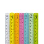 خط کش 20Cm فلزی رنگی آلپر